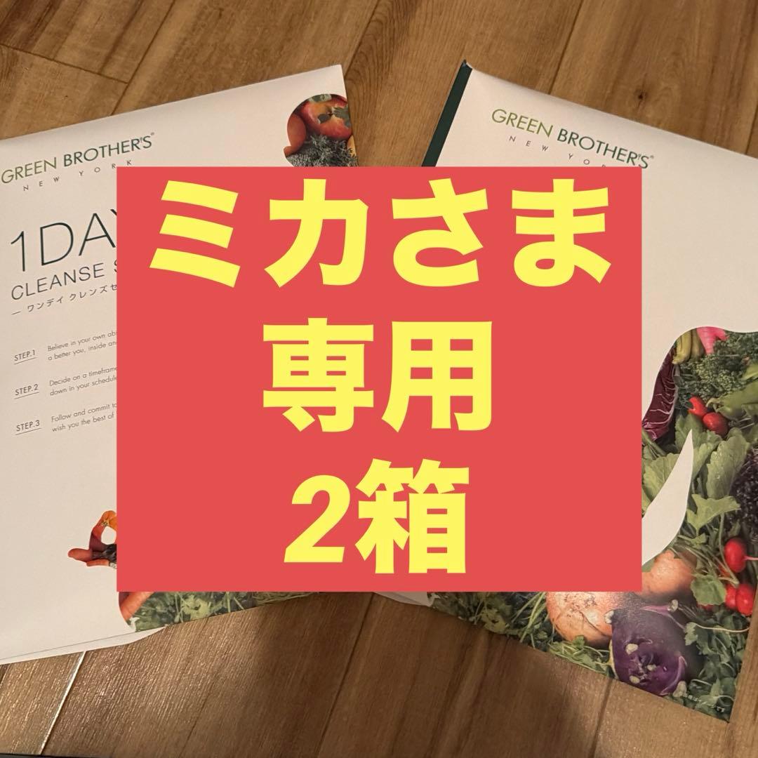 ダイエットドリンク GREEN BROTHERS 1DAY CLEANSE SET