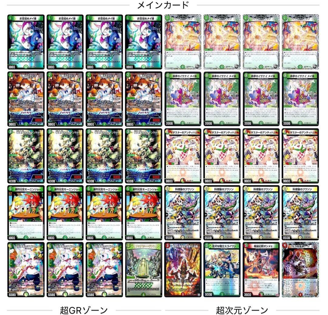 ドリームメイト　デッキ　40枚