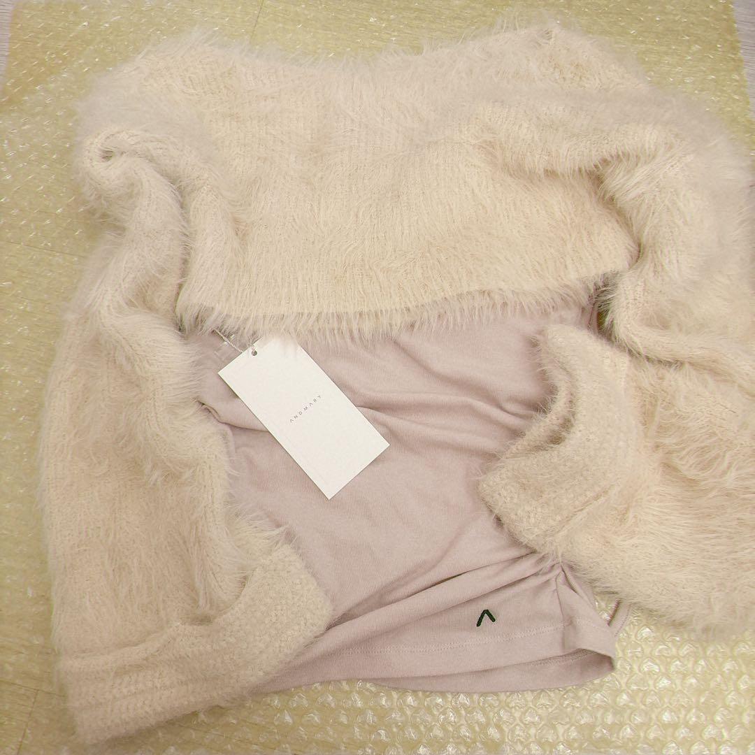 andmary ♡ Aniya fluffy knit set - メルカリ