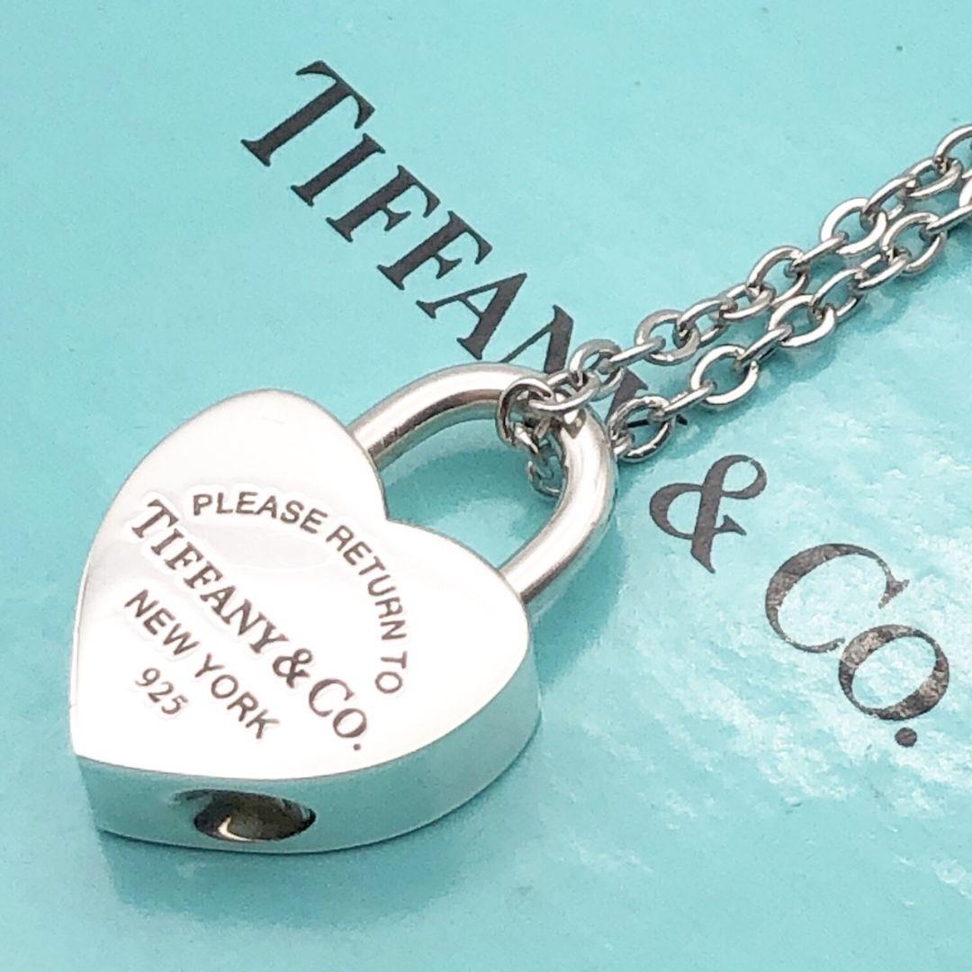美品】ティファニー リターントゥ ロック ハート ネックレス 南京錠