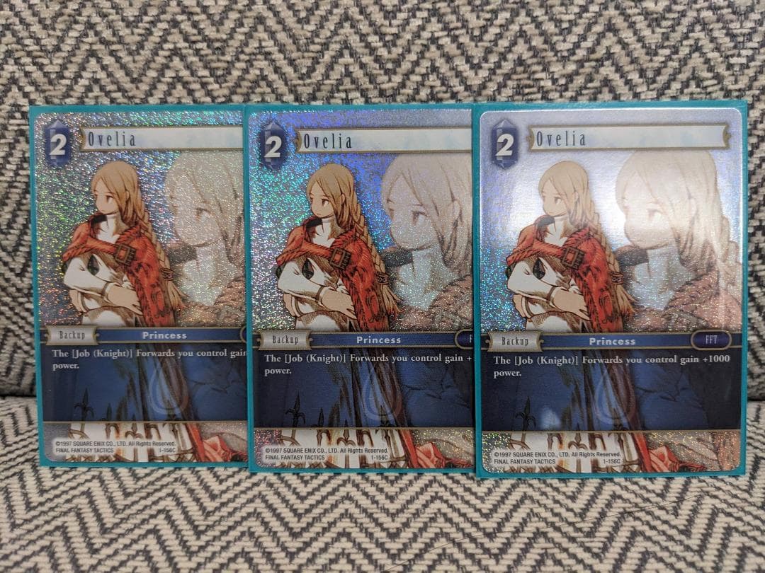 FFTCG オヴェリア foil プレミアム 英語版 3枚セット Ovelia FFTCG】オヴェリア (25星の涙収録)(フルアート)【L】13-090L - C-labo