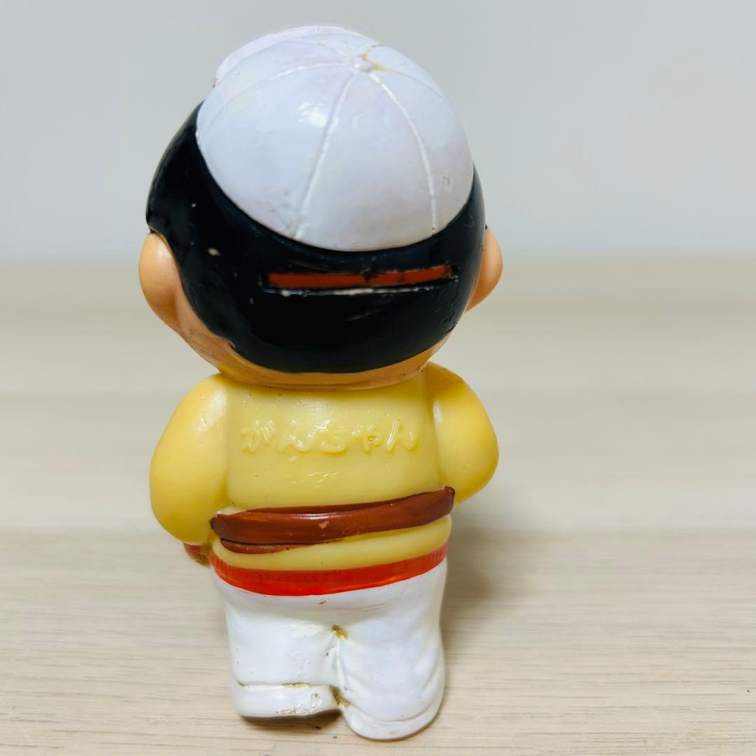 レア】岩手銀行 がんちゃん坊や 岩手国体 当時物 非売品 ソフビ貯金箱