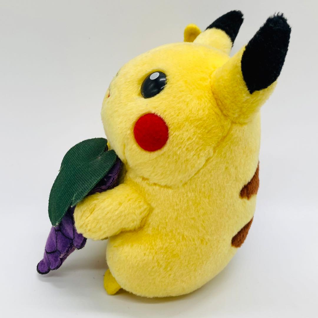 TOMY ピカチュウ レトロ 初期 ポケモン ぬいぐるみ 希少 ぶどう - メルカリ