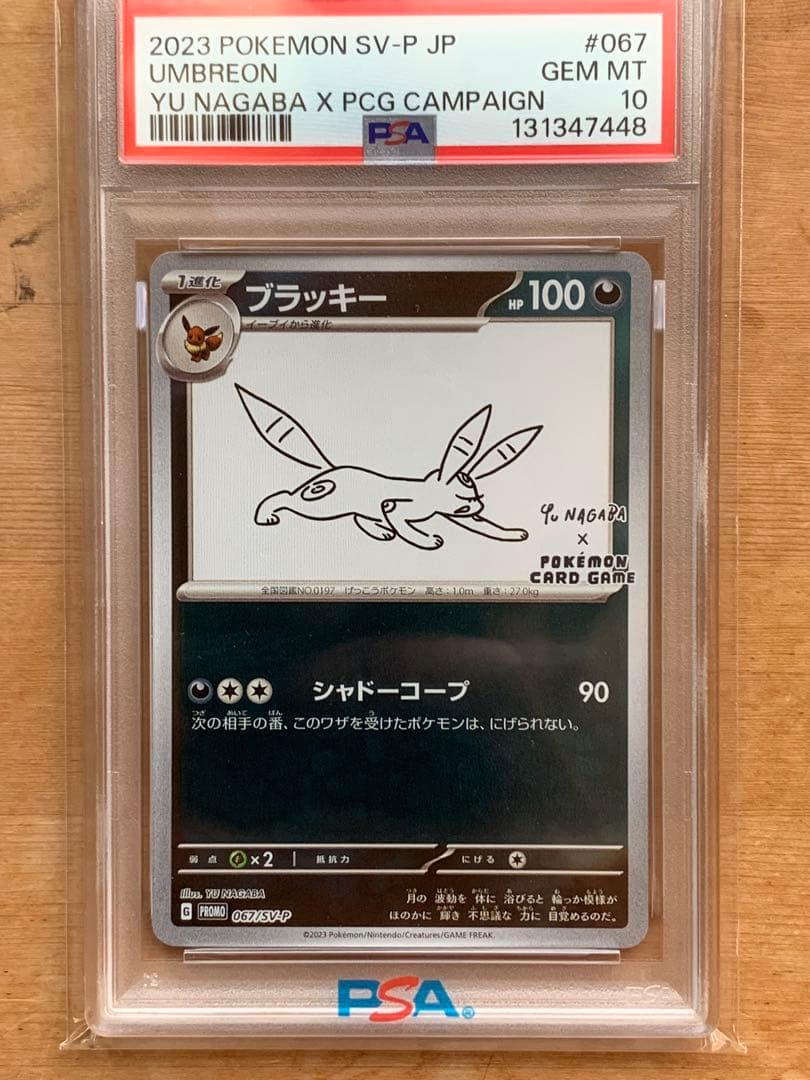 長場のブラッキー　psa10