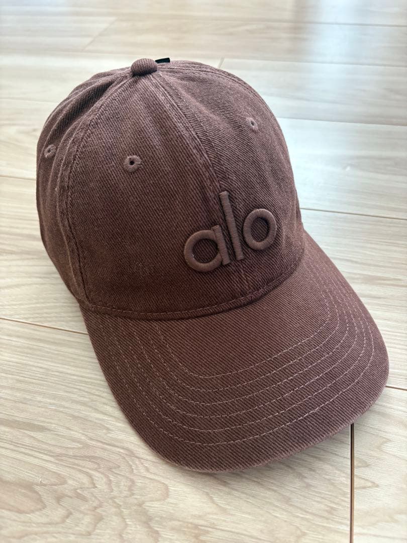【新品タグ付き】alo キャップ ウォッシュド Off-Duty キャップ