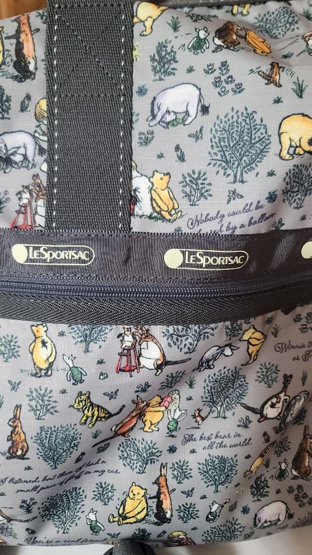 レスポートサック クラシックプーさん ボストンバッグ ディズニー