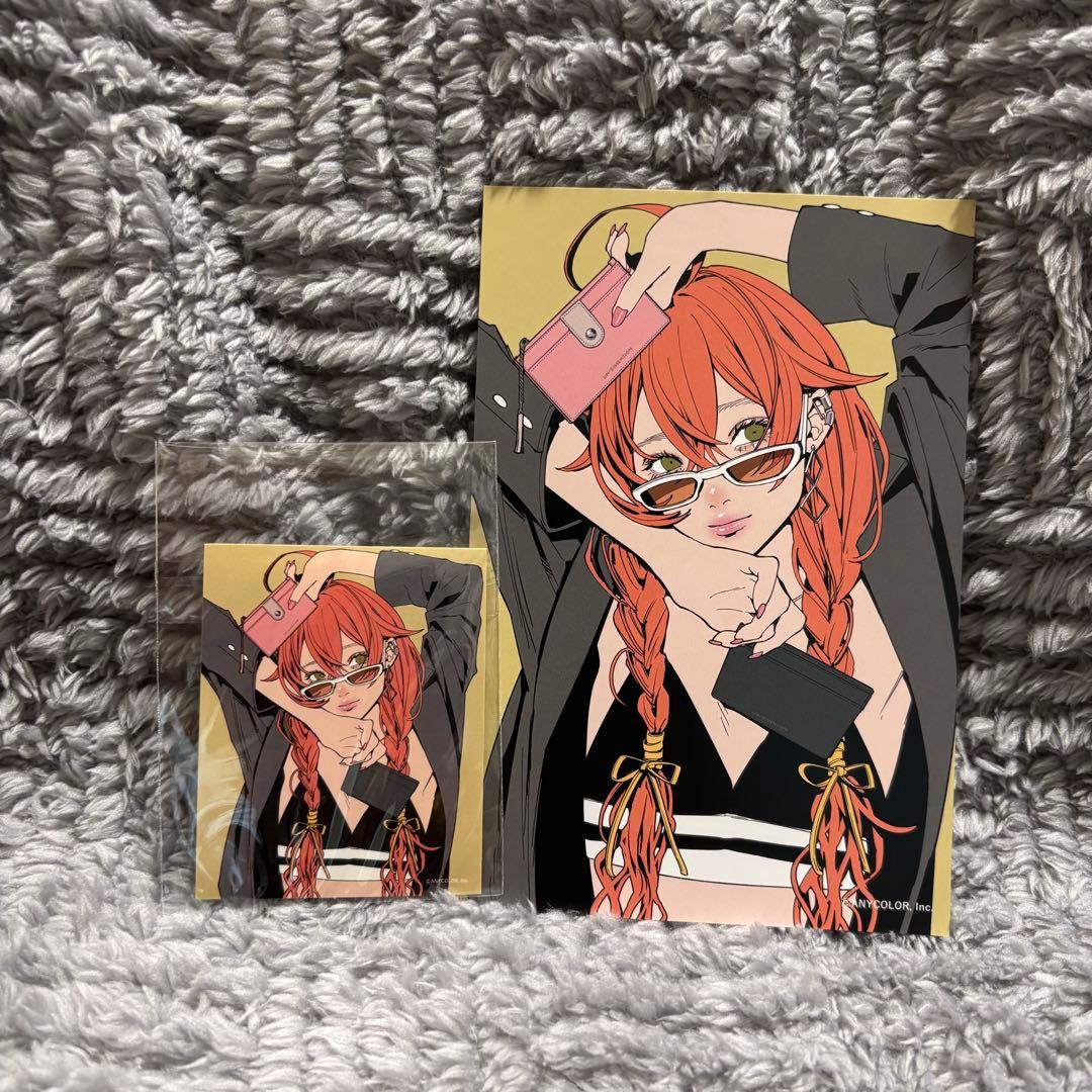 にじさんじ UN-DIMENSION 獅子堂あかり ポストカード ステッカー