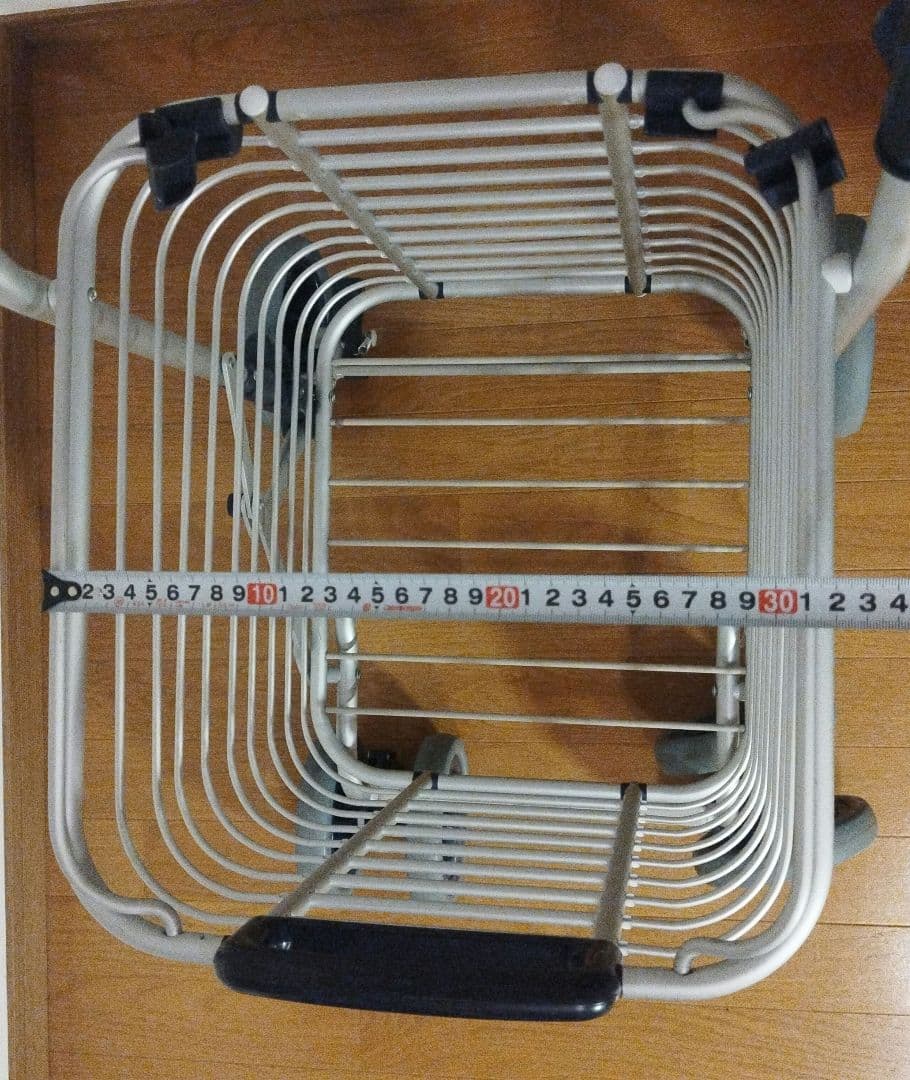 ユーバ産業 シルバーカー ワイヤーカート ブレーキ無 メッシュ紺