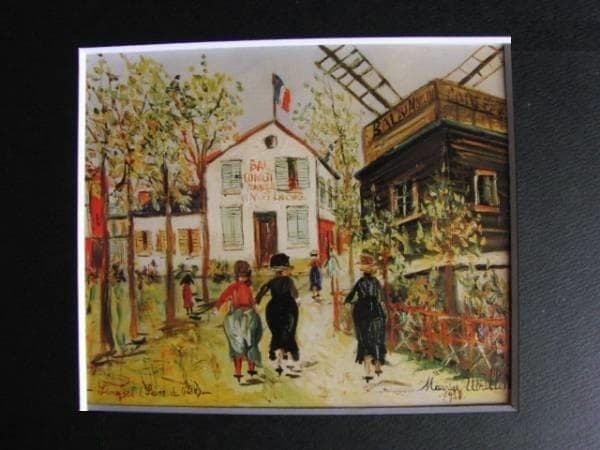 Maurice Utrillo、LANNOIS(SEINE ET OISE)