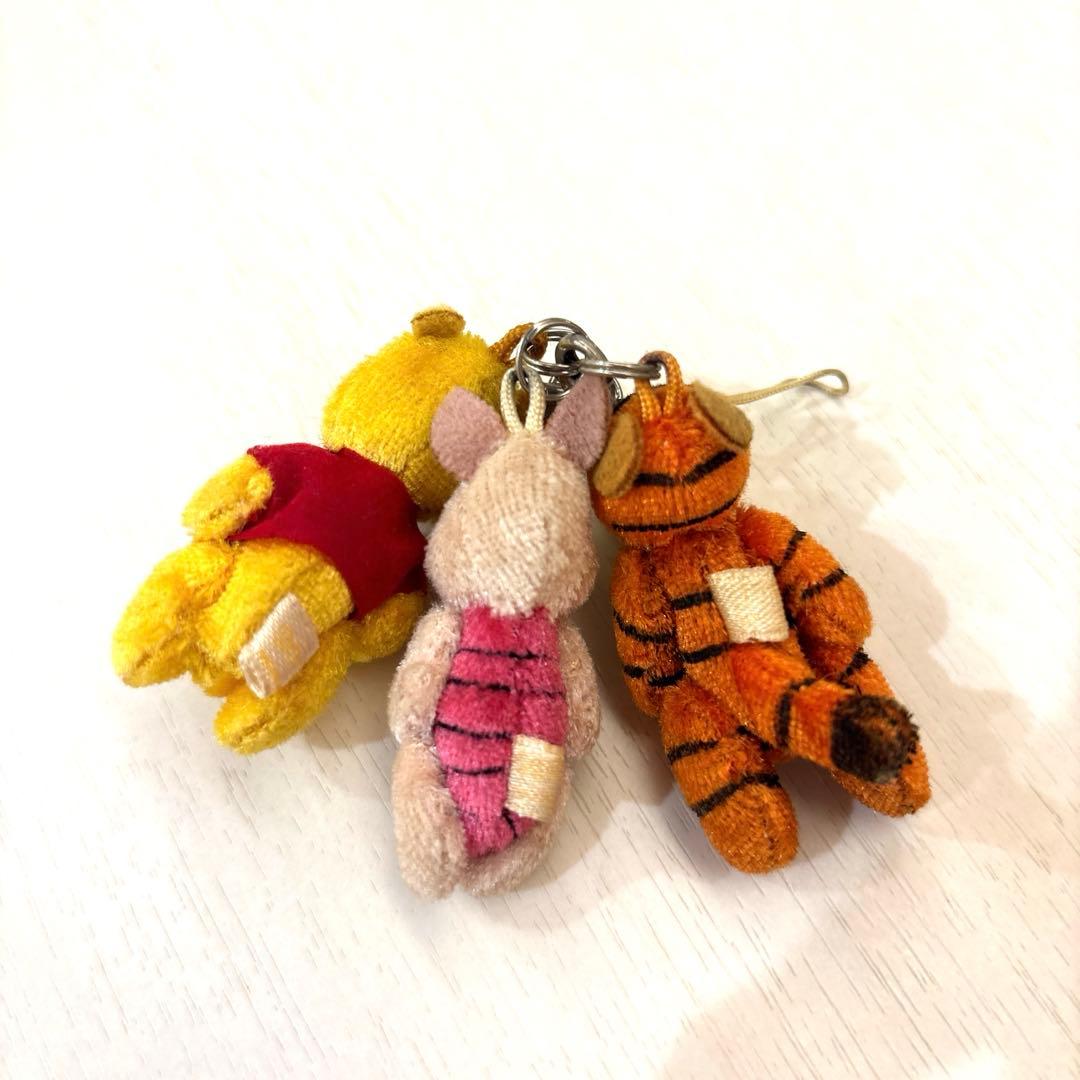 レア✨️ ぬいぐるみストラップ プーさん ピグレット ティガー