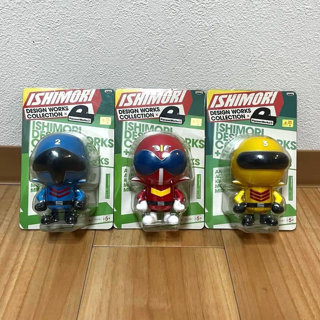 ゴレンジャー　パンソンワークス　フィギュア　Pansonworks 石森章太郎