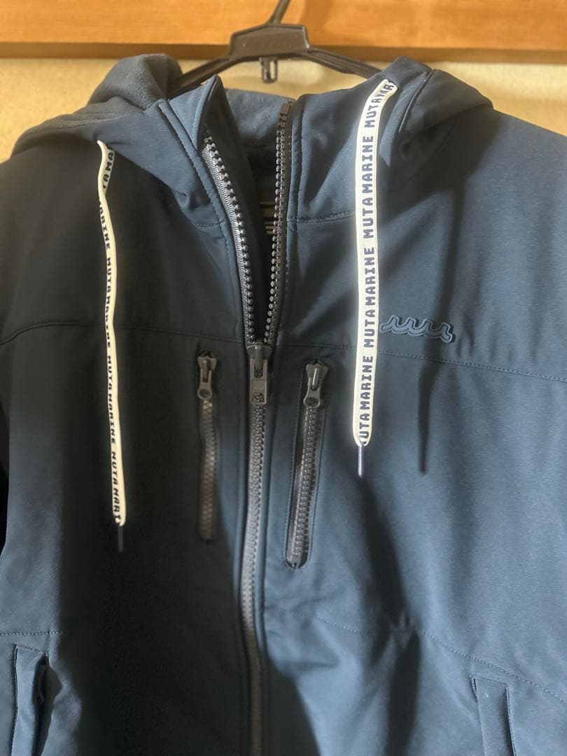 muta 3LAYER ボンディングパーカー MMMK-443135 ネイビー - メルカリ