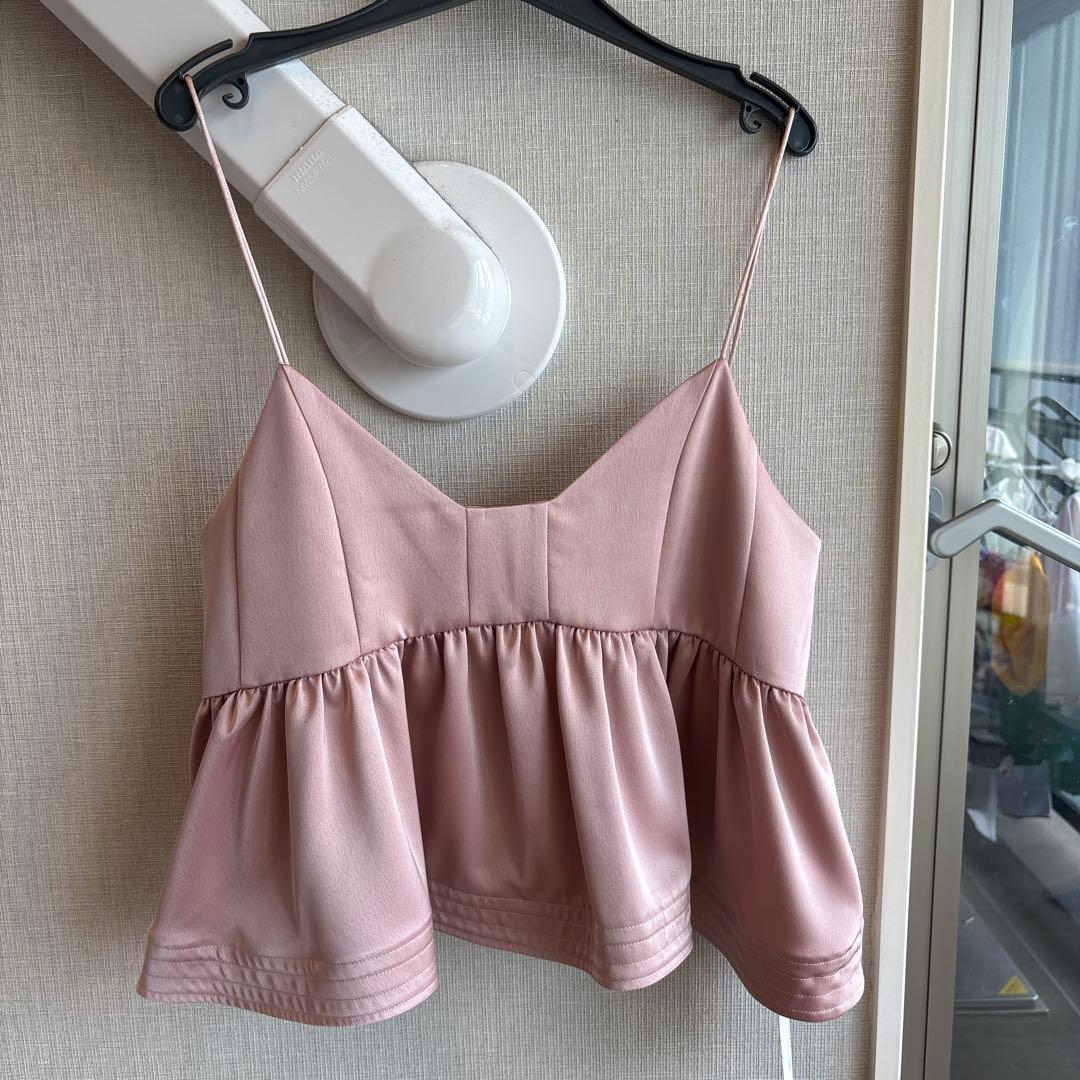 マチャット　サテンキャミソール　36サイズ