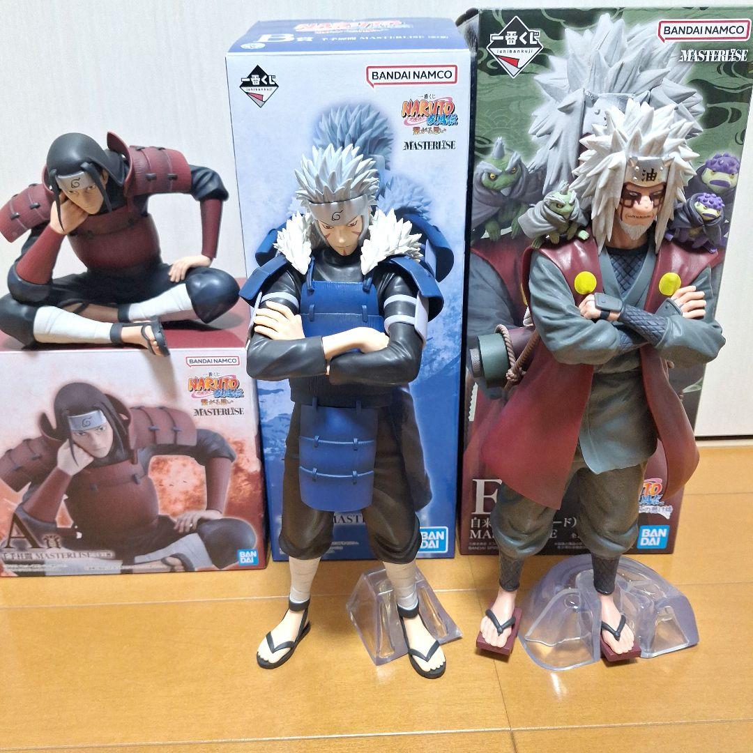 【送料無料】一番くじ　ナルト-疾風伝-　A賞　B賞　E賞　3体セット