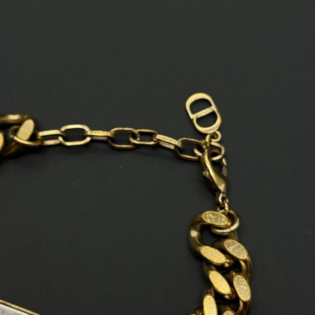美品✨ディオール couture 喜平 チェーン ブレスレット ゴールド
