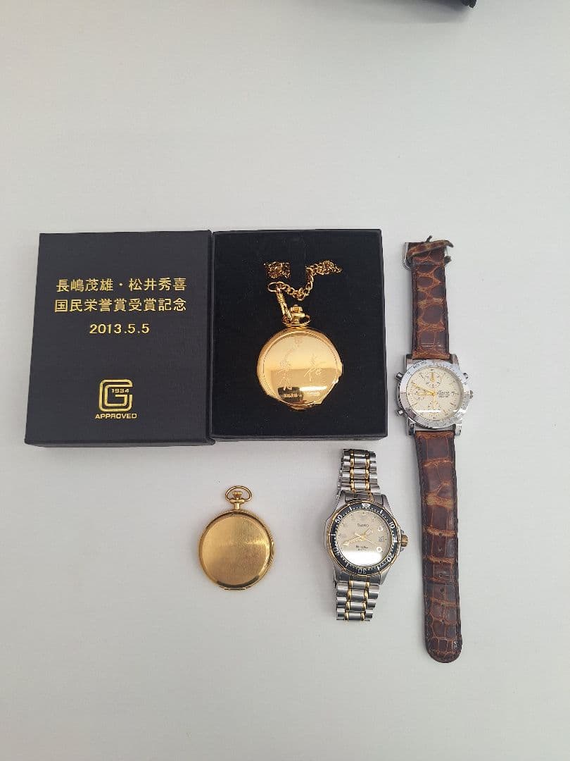 M*e様 腕時計×2懐中時計×2合計4点