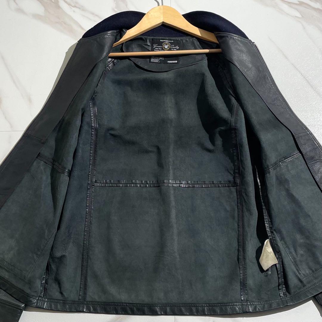 美品✨ NEIGHBORHOOD ゴートレザー シングルライダースジャケット M