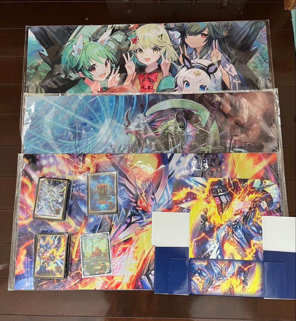 デュエマ gp プレイマット スリーブ　各種　バイケン　ドラゴン娘　5000vt