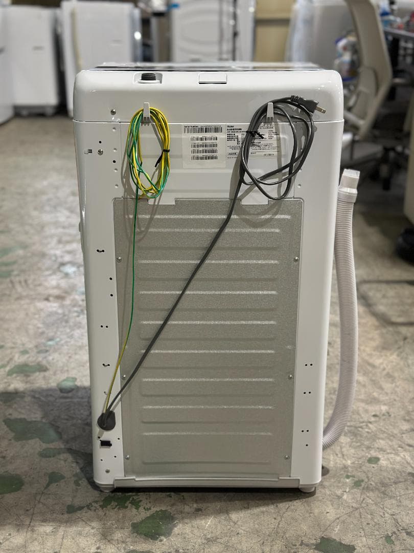 ハイアール 全自動洗濯機 5.5kg JW-U55MK(W) 2024年製