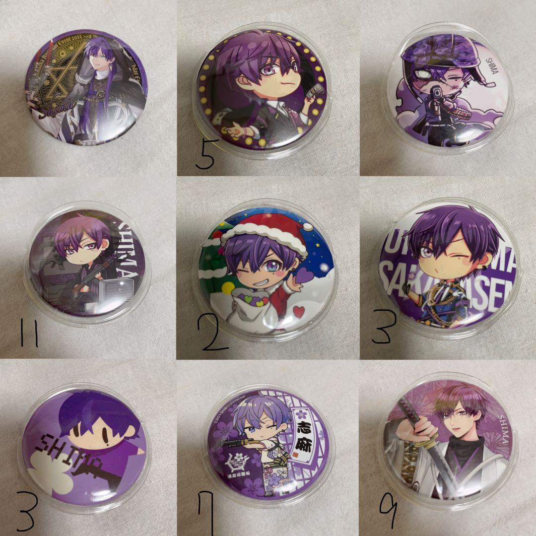 歌い手 缶バッジ