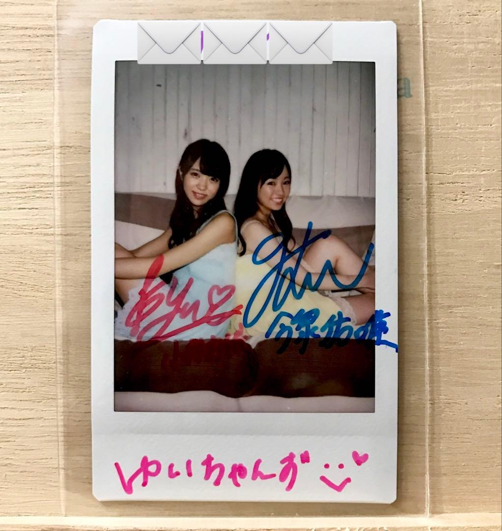 抽プレ ゆいちゃんず 小林由依 今泉佑唯 元欅坂46直筆サイン入りチェキ