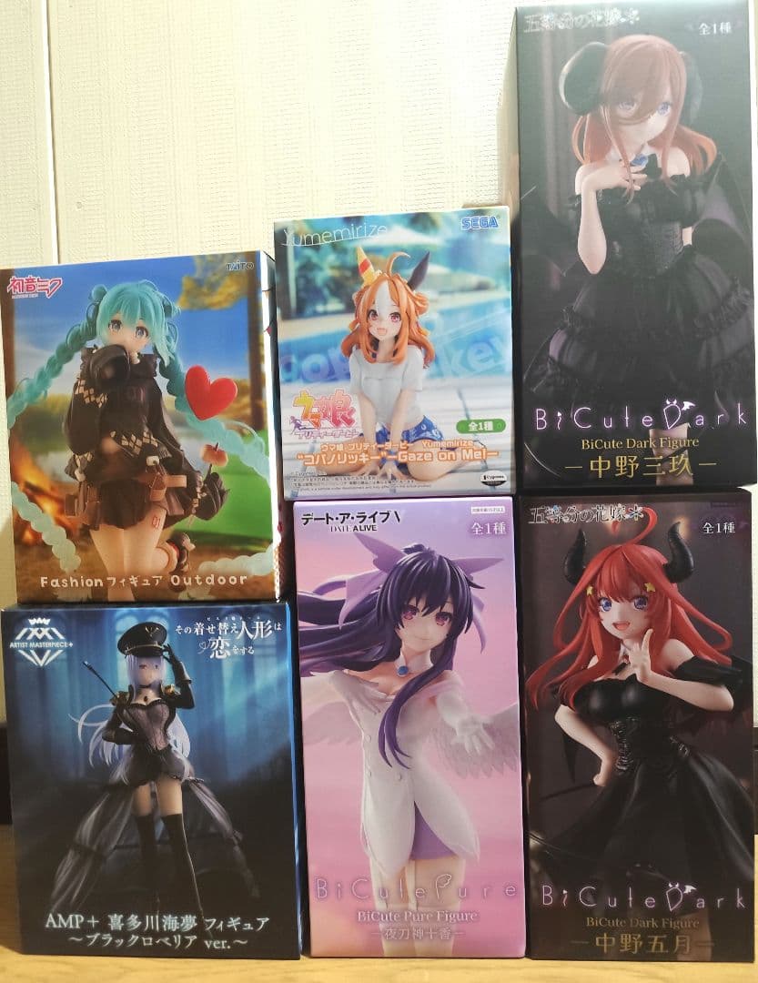 プライズフィギュアまとめ売り6体 - メルカリ