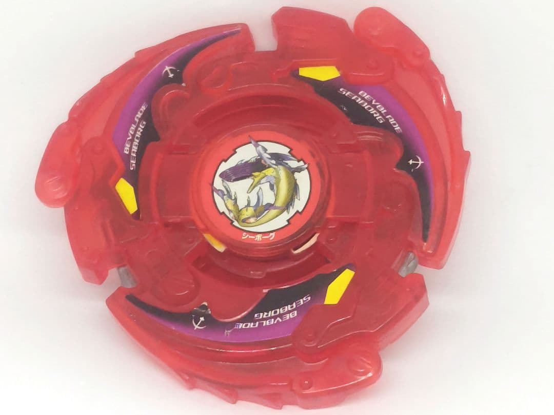 爆転シュートベイブレード シーボーグ2 レッドクリアVer. - メルカリ