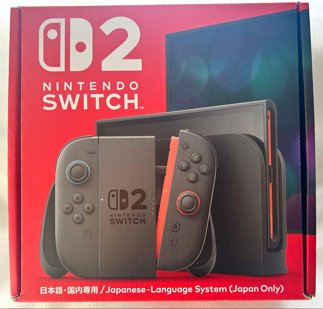★新品 未使用品 【Nintendo Switch2 】日本語専用 本体★ Nintendo Switch2本体(日本語・国内専用)[BEE-S-KB6CA] 【前入金対象
