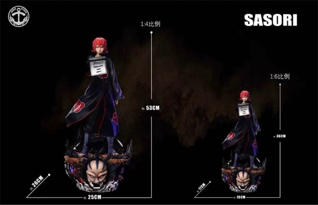 サソリ 1／4スケール 暁 ナルト NARUTO フィギュア ガレージキット