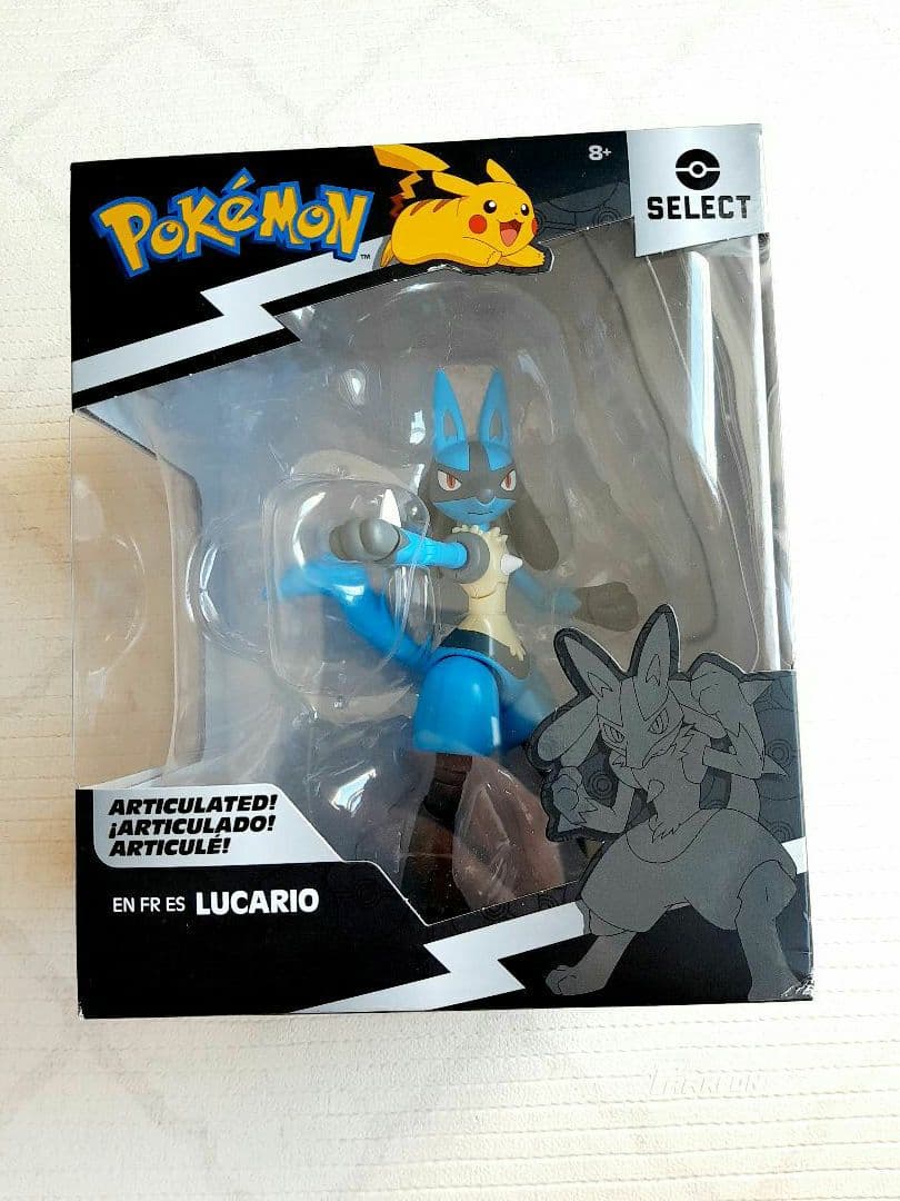 海外限定　ポケモンセレクト　ルカリオ　フィギュア　pokemon
