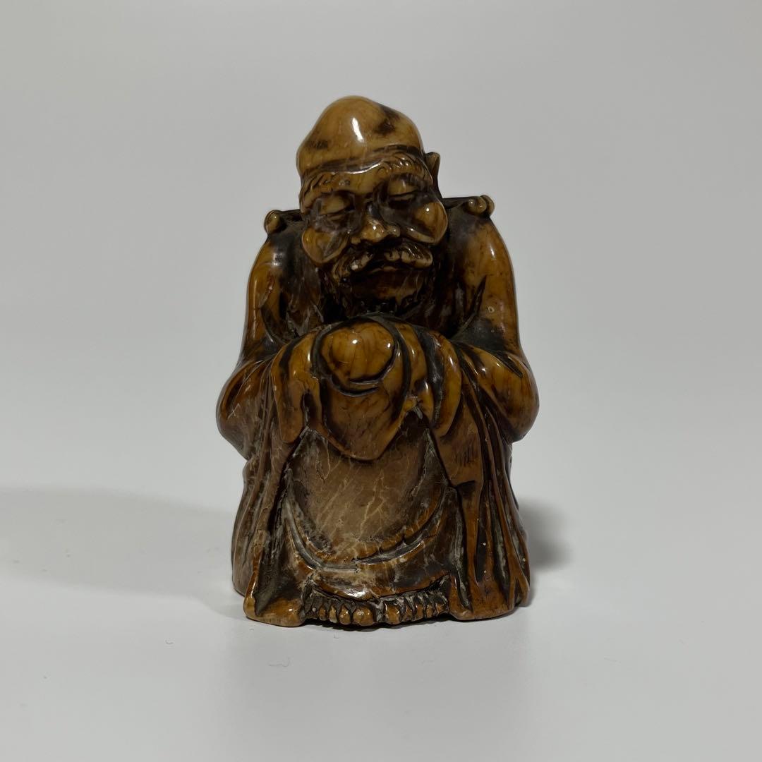 石彫刻　達磨大師