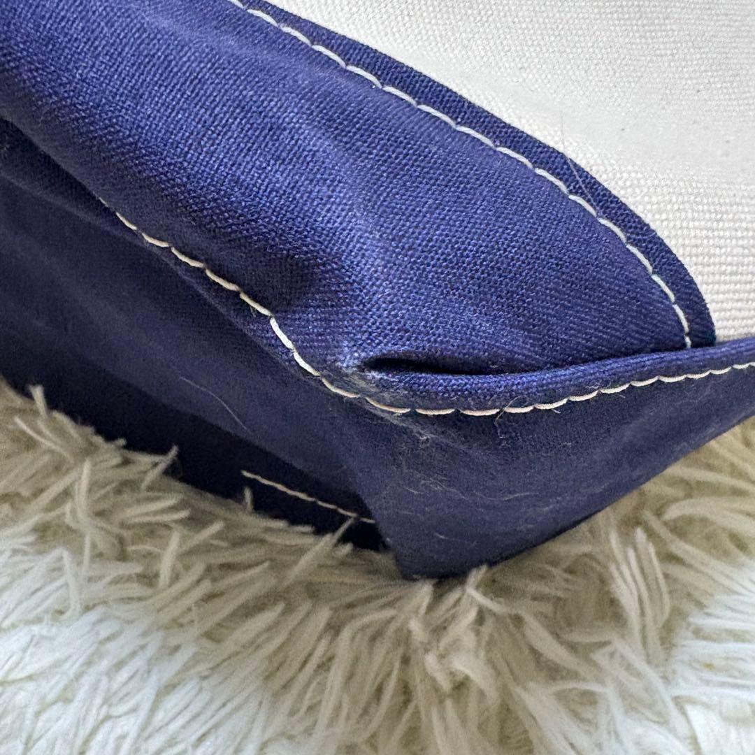 L.L.Bean Boat and Tote USA製 ネイビー ラージ 肩掛け