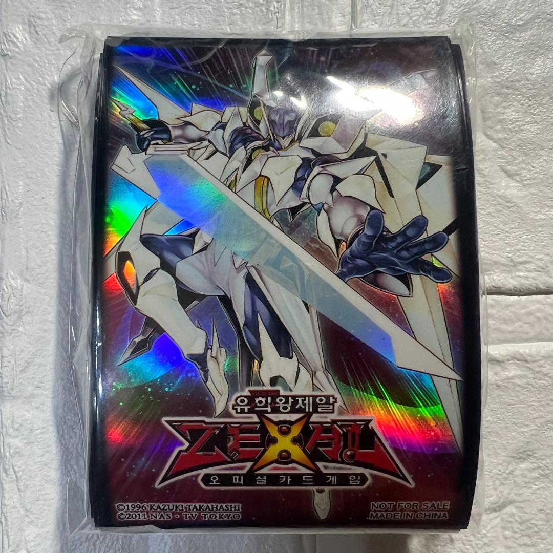 【未開封】輝光子パラディオス　遊戯王　韓国版　スリーブ　大会　配布 遊戯王 ARC-V 榊遊矢 韓国版 スリーブ 未開封 マスターオブ