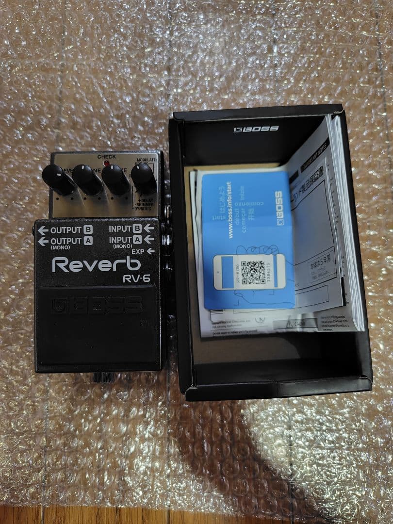 BOSS RV-6 リバーブエフェクター 本体