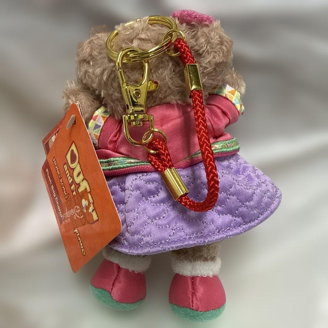 香港ディズニーランドダッフィーフレンズシェリーメイバッグチャーム