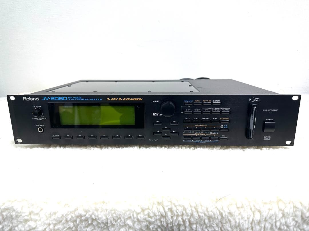 Roland JV-2080 ハードウェア音源