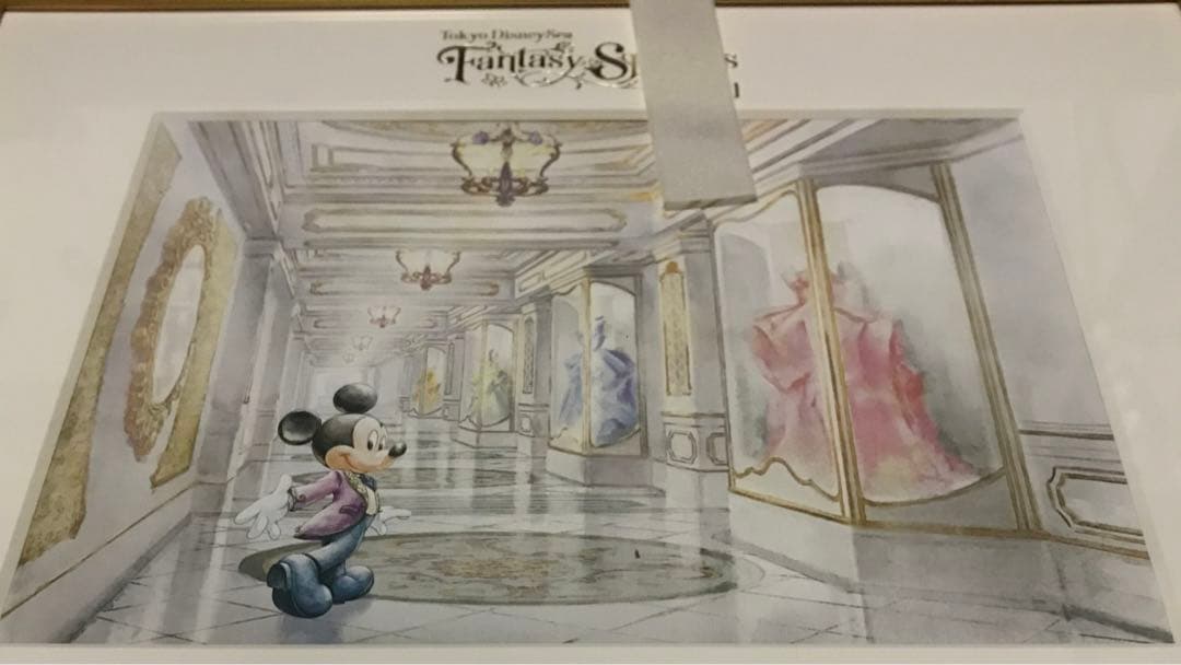 ファンタジースプリングスホテル グランドシャトー　アートフレーム　プレミア品 スペシャルアートフレームとキーホルダー！東京ディズニーシー