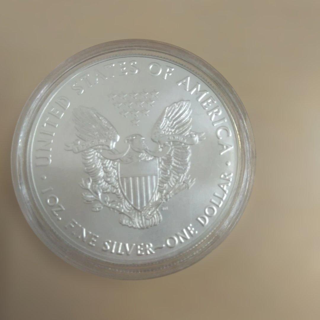 未使用カプセル付き2020 アメリカン・イーグル 銀貨 1ドル