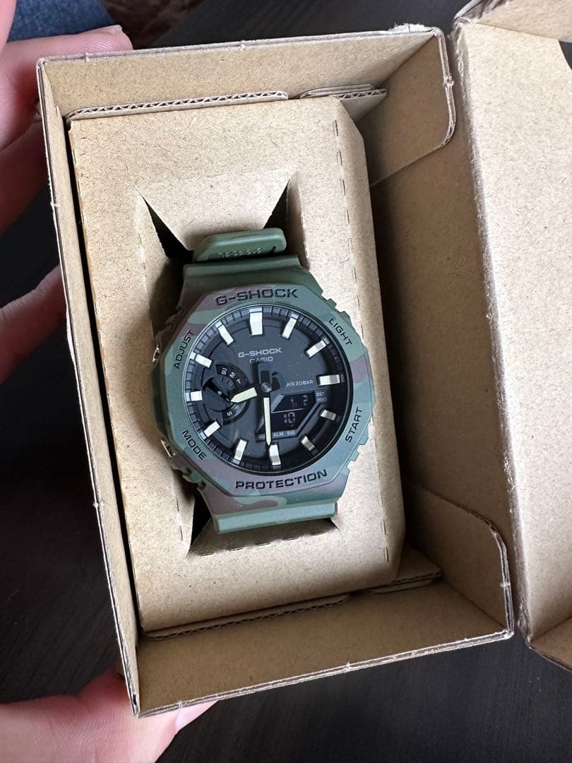 時計 G-SHOCK GAE-2100WE GAE2100WE-3A | G-SHOCK 2100 Series Green | CASIO