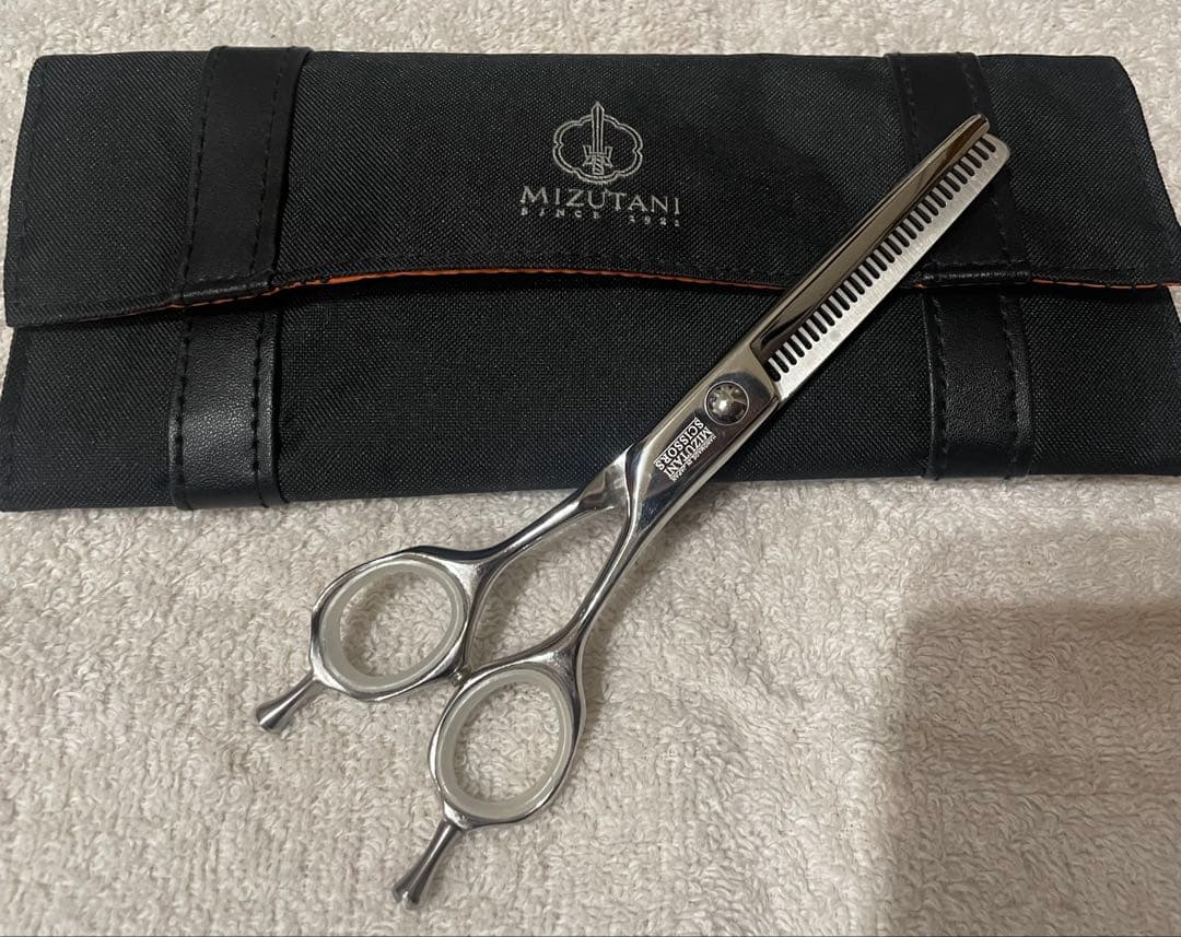 MIZUTANI セニングシザー 専用ケース付き