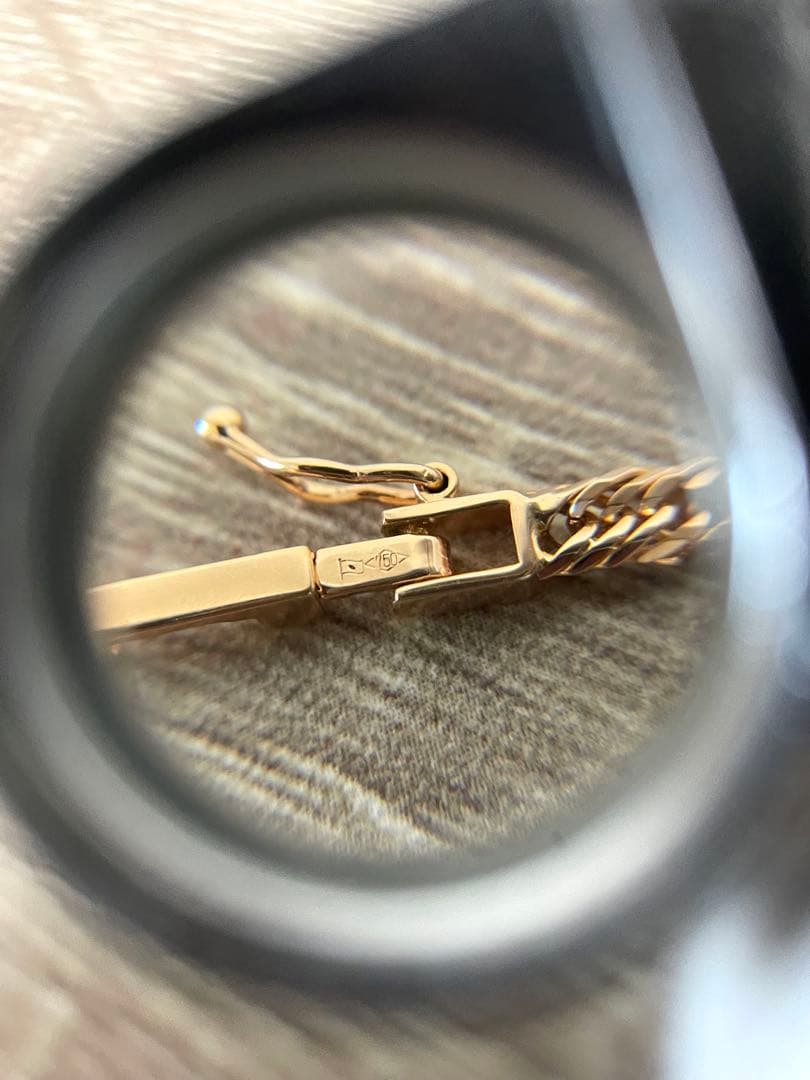 K18 喜平ネックレス 12面 45cm 11.17g 刻印有