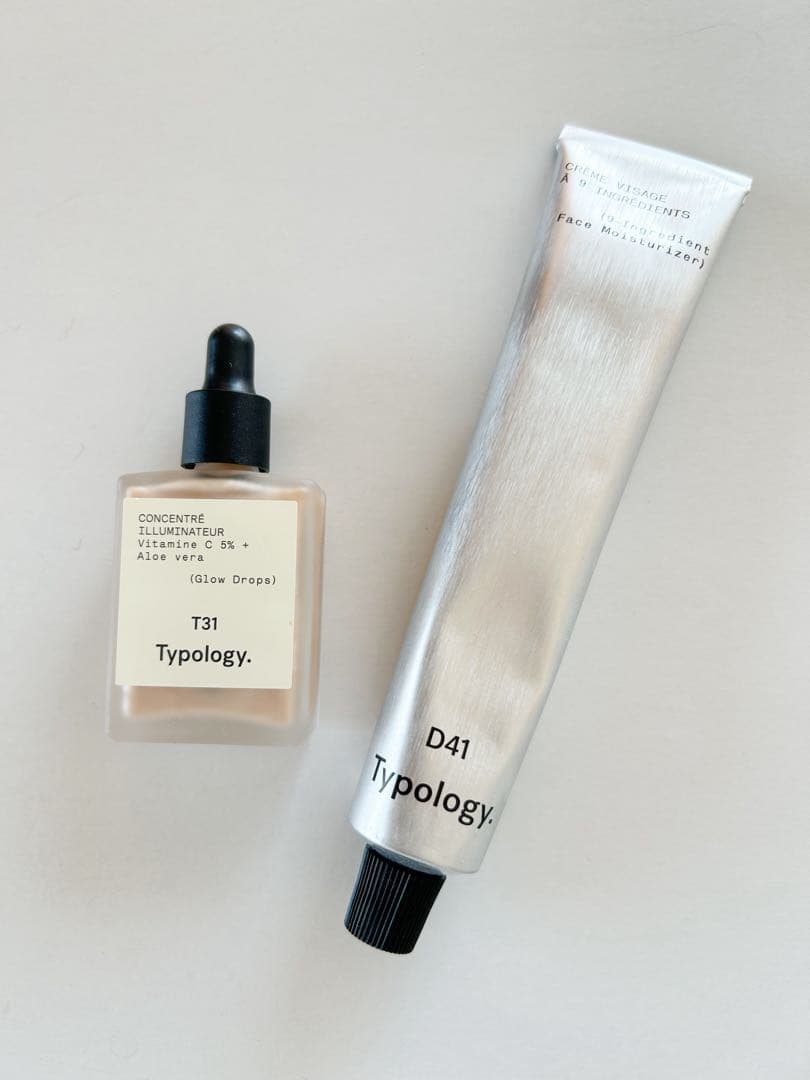 Typology. T31 & D41 セット ティポロジー グロウドロップス