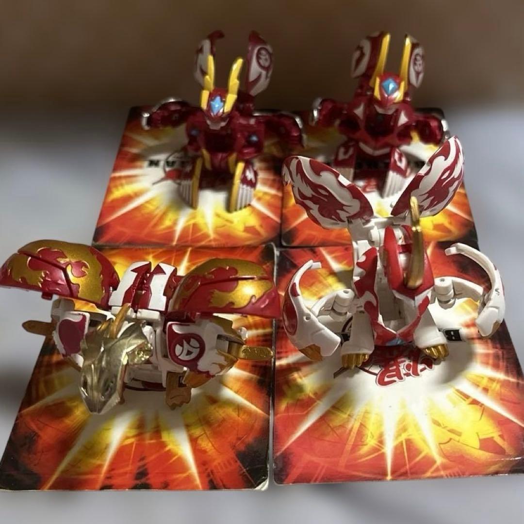 爆丸　ドラガオン　4種セット