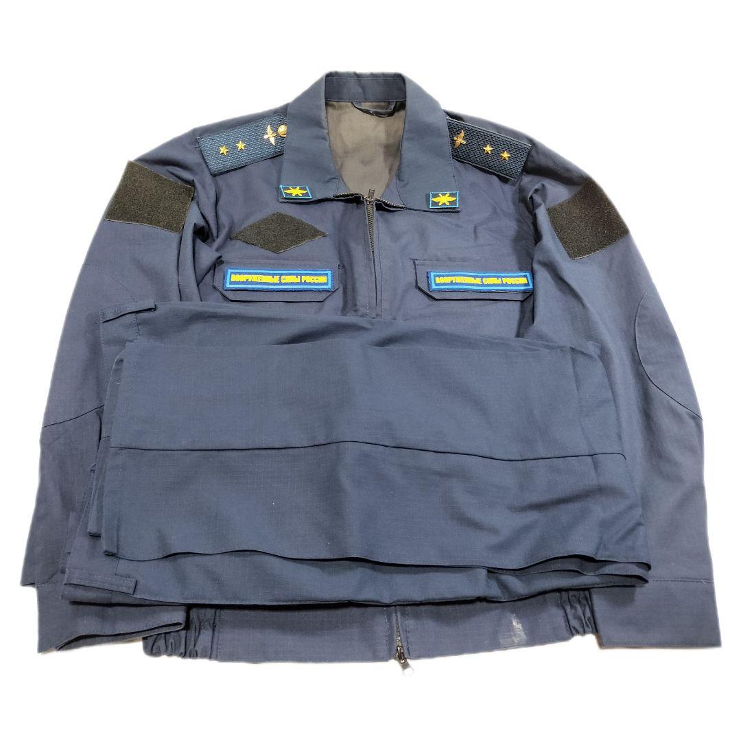 ロシア軍 実物 Военторг製 ロシア空軍 長袖 常勤服 48-4