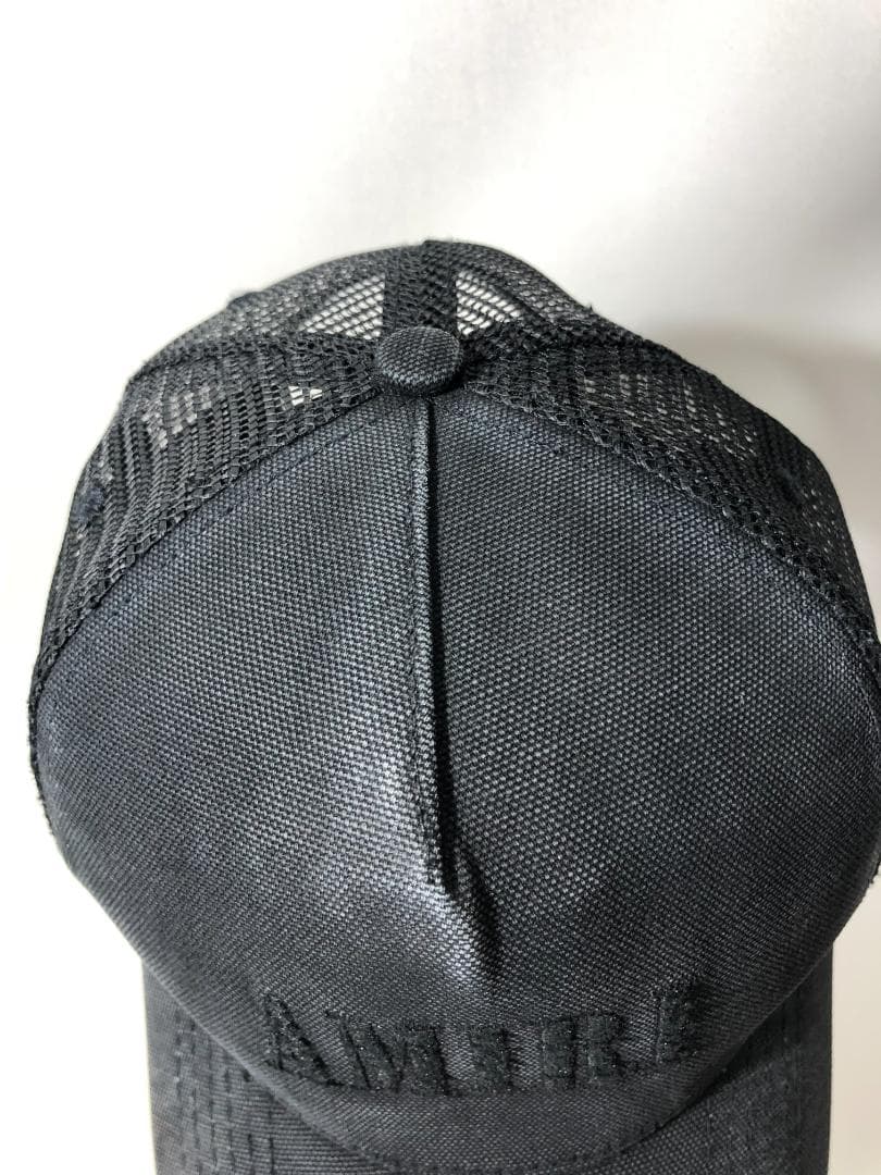 わっさん様 本物 AMIRI ブラック キャップ CORE LOGO - メルカリ