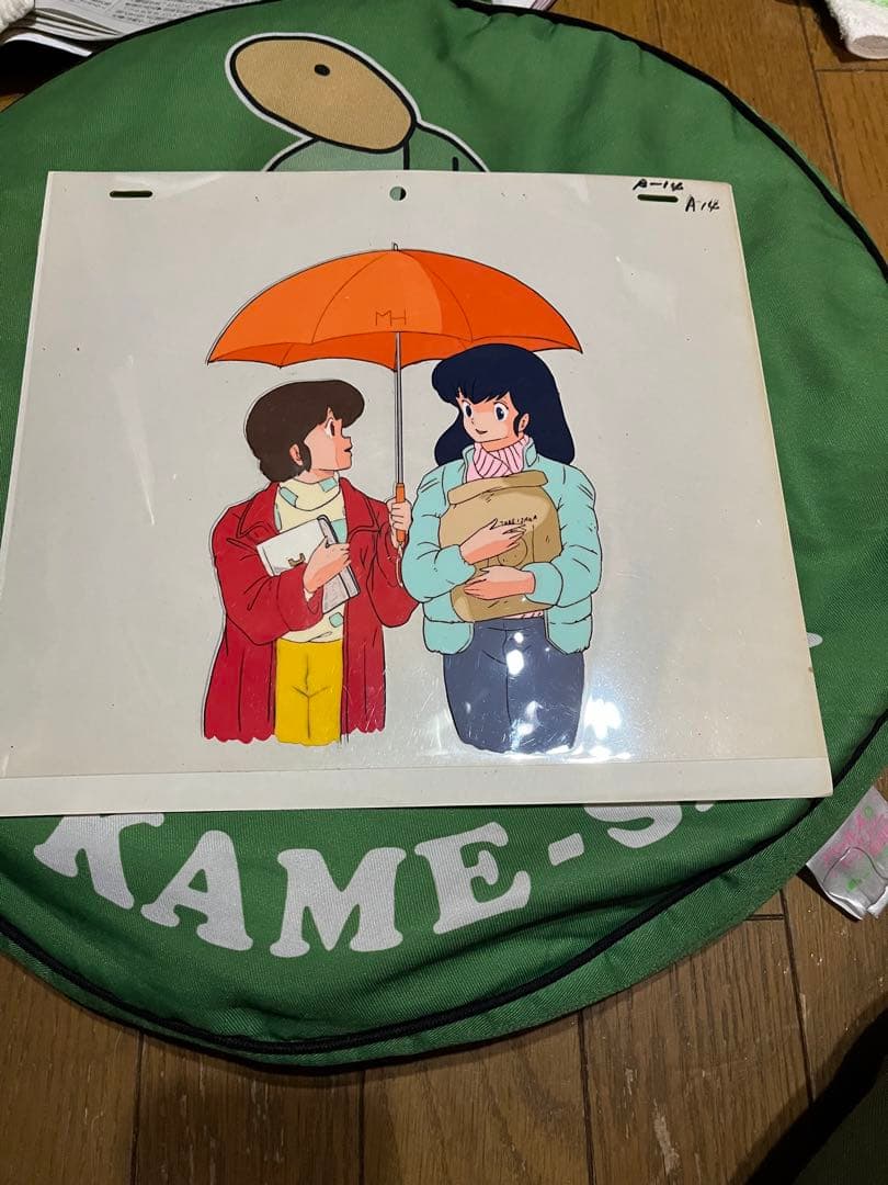 超激レア‼︎ めぞん一刻　音無響子　七尾こずえ　セル画&原画？動画？セット 超超激レア‼︎ セル画 めぞん一刻 七尾こずえ KAC 会報誌 投稿採用