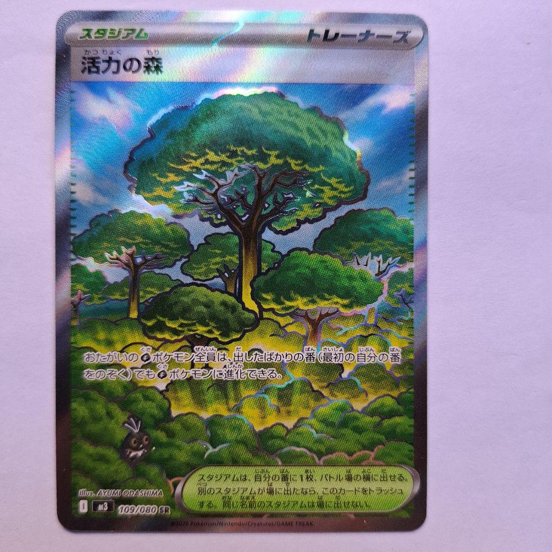 活力の森 スタジアムカード 109/108