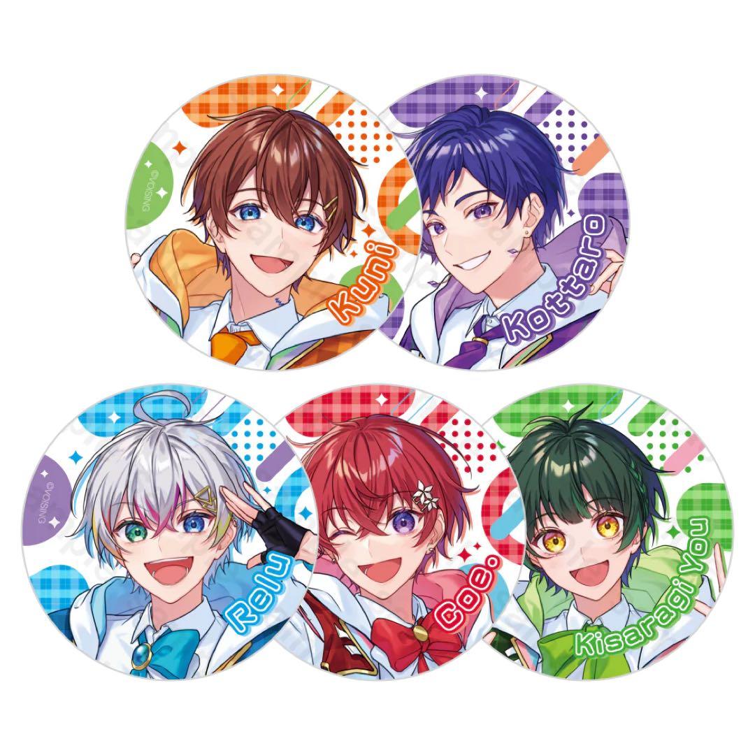 新品☆すたぽら【如月ゆう】すたぽら推し方攻略本☆缶バッジ☆第10弾