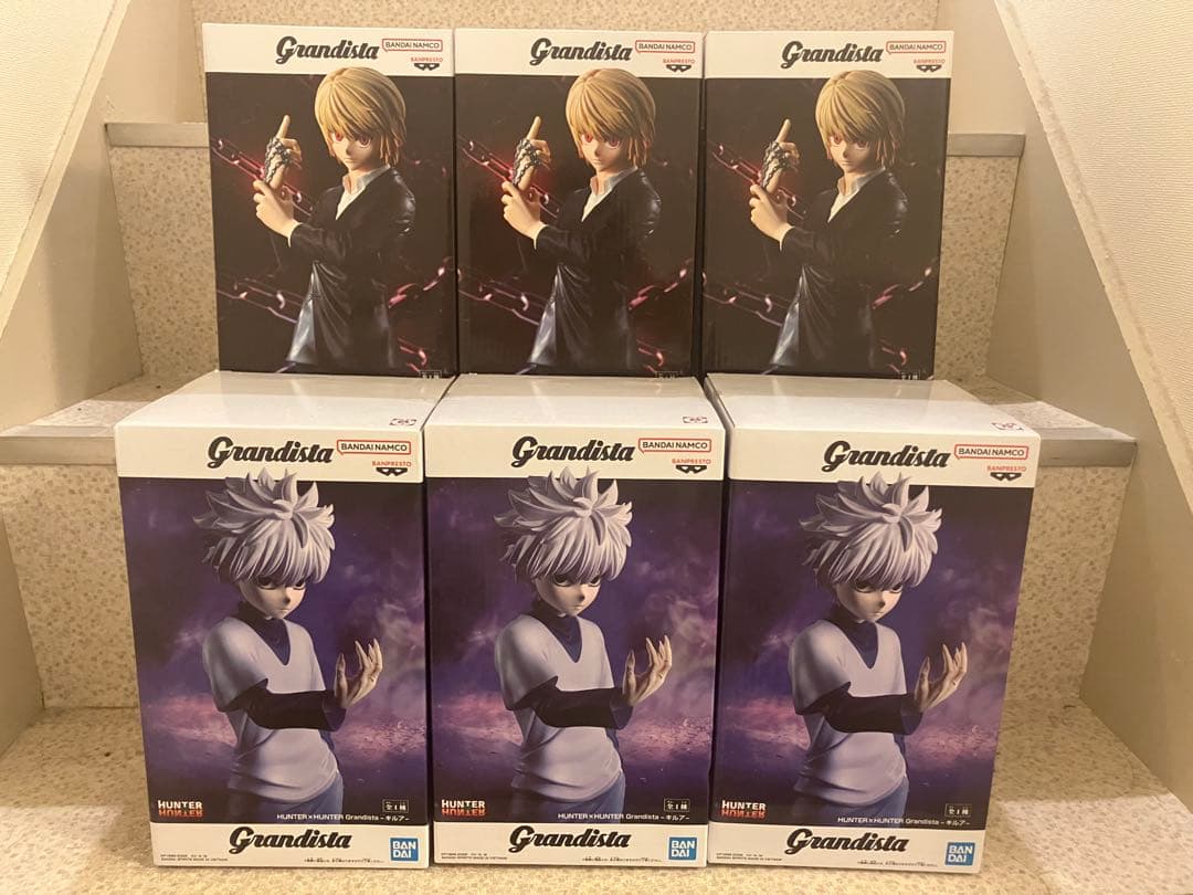 HUNTER×HUNTER Grandista フィギュア キルア　クラピカ