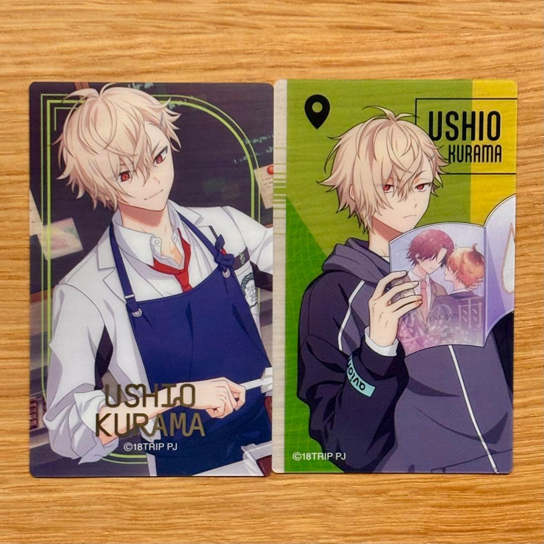 18TRIP エイトリ 久楽間潮 クリアシートコレクションvol.3 箔押し